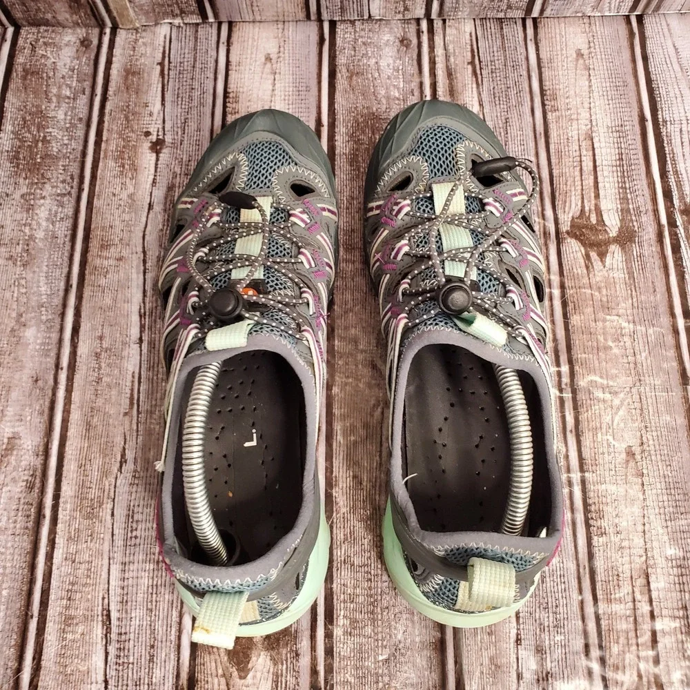 Merrell Women's Choprock Hiking Trail Sandal Running Shoes M Blue Smoke Size 7.5 - Picture 8 of 14